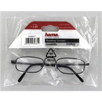 Hama Filtral čtecí brýle, kovové, gun, +3.0 dpt