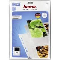 Hama foto flie, DIN A4, pro 4-8 fotografi 10x15 cm, transparentn, 10 ks v bal.