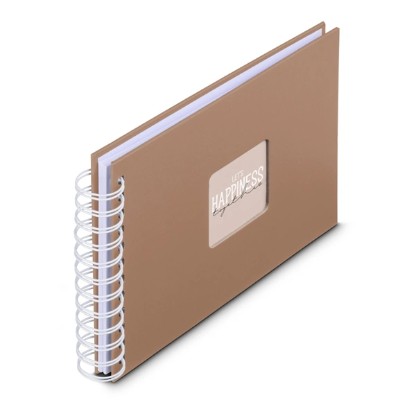 Hama album klasické spirálové FINE ART 24x17 cm, 50 stran, mousse, bílé listy