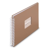 Hama album klasické spirálové FINE ART 28x24 cm, 50 stran, mousse, bílé listy