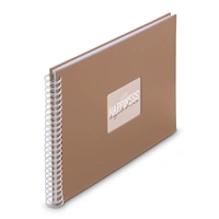 Hama album klasické spirálové FINE ART 36x32 cm, 50 stran, mousse, bílé listy