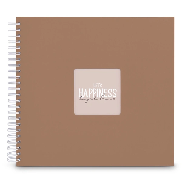 Hama album klasické spirálové FINE ART 36x32 cm, 50 stran, mousse, bílé listy