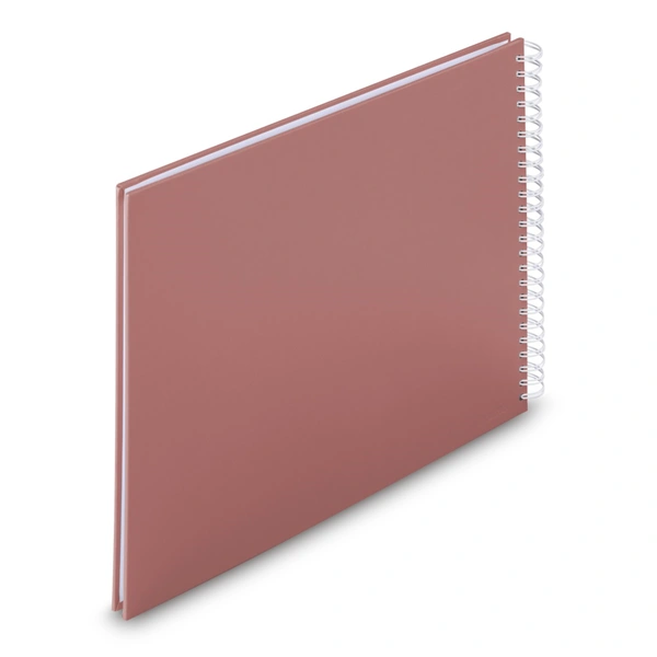 Hama album klasické spirálové FINE ART 36x32 cm, 50 stran, terra, bílé listy