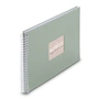 Hama album klasické spirálové FINE ART 36x32 cm, 50 stran, sage, bílé listy