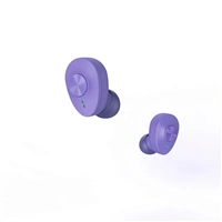Hama Bluetooth sluchátka Freedom Buddy, špunty, nabíjecí pouzdro, fialová