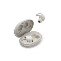 Hama Bluetooth sluchátka Spirit Calm, špunty, ergonomická na spaní, bílá/šedá