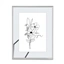 Hama portrétový rámeček FLOWERS, 10x15 cm, stříbrná lesklá