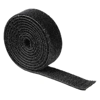 Hama univerzální stahovací páska, suchý zip, 1 m, erná