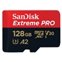 SanDisk Extreme PRO microSDXC 128GB + SD Adapter 200MB/s & 90MB/s  A2 C10 V30 UHS-I U3