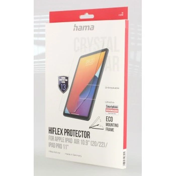 Hama Hiflex, nerozbitná ochrana displeje, Apple iPad Air 10,9" (20/22) / iPad Pro 11" (18/20/21/22)